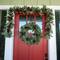 Village Lighting 30" Pre-Lit Winter Frost Christmas Wreath, Clear LED Lights